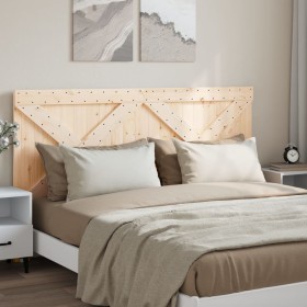 Solid pine wood headboard 180x104 cm by , Headboards and footboards - Ref: Foro24-358408, Price: 76,99 €, Discount: %