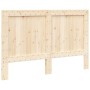 Cabecero de madera maciza de pino 160x104 cm de , Cabeceros y pies de cama - Ref: Foro24-358393, Precio: 67,71 €, Descuento: %