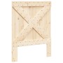 Cabecero de cama madera maciza de pino 80x104 cm de , Cabeceros y pies de cama - Ref: Foro24-358403, Precio: 37,99 €, Descuen...