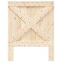 Cabecero de cama madera maciza de pino 80x104 cm de , Cabeceros y pies de cama - Ref: Foro24-358403, Precio: 37,99 €, Descuen...