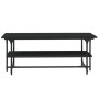 Mesa de centro de madera contrachapada negro 100x50x40 cm de , Mesas de centro - Ref: Foro24-835319, Precio: 37,99 €, Descuen...