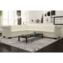 Chesterfield 6-Sitzer-Ecksofa aus weißem Kunstleder von vidaXL, Sofas - Ref: Foro24-243616, Preis: 865,91 €, Rabatt: %