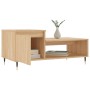 Mesa de centro madera contrachapada roble Sonoma 100x50x45 cm de , Mesas de centro - Ref: Foro24-830823, Precio: 46,99 €, Des...