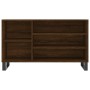 Mueble zapatero madera contrachapada roble marrón 102x36x60 cm de , Zapateros y organizadores de calzado - Ref: Foro24-831427...