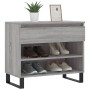 Schuhschrank aus grauem Sonoma-Sperrholz, 70 x 36 x 60 cm von , Schuhregale und Schuhorganisatoren - Ref: Foro24-831450, Prei...