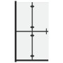 Faltduschwand aus satiniertem ESG-Glas 100x190 cm von , Duschwände und Duschwände - Ref: Foro24-151195, Preis: 244,69 €, Raba...