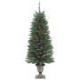 Árboles de Navidad artificiales 2 uds 100 LED verde 120 cm de , Arboles de navidad - Ref: Foro24-357770, Precio: 85,40 €, Des...