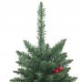 Árboles de Navidad artificiales 2 uds 100 LED verde 120 cm de , Arboles de navidad - Ref: Foro24-357770, Precio: 85,40 €, Des...