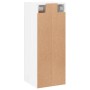 Armario de pared madera ingeniería blanco brillo 34,5x34x90 cm de , Aparadores - Ref: Foro24-835020, Precio: 35,94 €, Descuen...