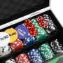 Juego de fichas de póker 300 piezas 11,5 g de , Estuches y fichas de póquer - Ref: Foro24-80411, Precio: 63,66 €, Descuento: %