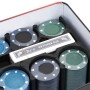 Poker chip set 200 pieces 4 g by , Poker cases and chips - Ref: Foro24-80418, Price: 18,59 €, Discount: %