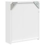 Mueble de baño con espejo y luz LED blanco 45x13x52 cm de , Tocadores de baño - Ref: Foro24-357965, Precio: 79,38 €, Descuent...