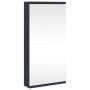 Mueble de baño de esquina con espejo gris 30x24x60 cm de , Tocadores de baño - Ref: Foro24-357978, Precio: 94,99 €, Descuento: %