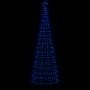 Árbol de Navidad cono con estacas 570 LEDs azul 300 cm de , Luces de Navidad - Ref: Foro24-358107, Precio: 66,99 €, Descuento: %