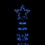 Árbol de Navidad cono con estacas 570 LEDs azul 300 cm de , Luces de Navidad - Ref: Foro24-358107, Precio: 66,99 €, Descuento: %