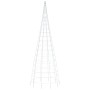 Christmas tree on flagpole 550 cold white LEDs 300 cm by , Christmas lights - Ref: Foro24-358113, Price: 45,90 €, Discount: %