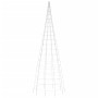 Christmas tree on flagpole 550 cold white LEDs 300 cm by , Christmas lights - Ref: Foro24-358113, Price: 45,90 €, Discount: %