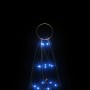 Christmas tree on flagpole 200 LED blue 180 cm by , Christmas lights - Ref: Foro24-358111, Price: 24,36 €, Discount: %