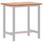 Solid beech wood workbench top 80x55x2.5 cm by , Table tops - Ref: Foro24-356093, Price: 74,99 €, Discount: %