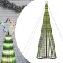 Árbol de Navidad cono de luz 1544 LEDs de colores 500 cm de , Luces de Navidad - Ref: Foro24-358075, Precio: 155,91 €, Descue...