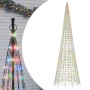 Árbol de Navidad en asta de bandera 1534 LED colores 500 cm de , Luces de Navidad - Ref: Foro24-358118, Precio: 90,80 €, Desc...