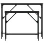 Console tables 2 units black engineered wood by , Side tables - Ref: Foro24-834140, Price: 58,89 €, Discount: %