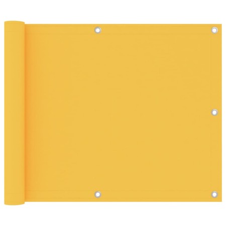 Toldo para balcón tela oxford amarillo 75x400 cm de vidaXL, Sombrillas - Ref: Foro24-135021, Precio: 22,26 €, Descuento: %