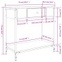 Sonoma grauer Konsolentisch aus Holzwerkstoff, 75 x 34,5 x 75 cm von , Seitentische - Ref: Foro24-834168, Preis: 63,60 €, Rab...