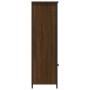 Tall oak brown engineered wood sideboard 62x32x103.5 cm by , Sideboards - Ref: Foro24-834219, Price: 78,99 €, Discount: %