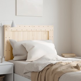 Solid pine wood headboard 90x104 cm by , Headboards and footboards - Ref: Foro24-358390, Price: 38,43 €, Discount: %