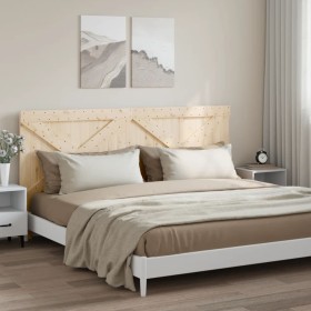 Solid pine wood headboard 200x104 cm by , Headboards and footboards - Ref: Foro24-358409, Price: 79,99 €, Discount: %