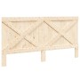 Cabecero de madera maciza de pino 200x104 cm de , Cabeceros y pies de cama - Ref: Foro24-358409, Precio: 79,99 €, Descuento: %