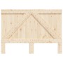 Solid pine wood headboard 140x104 cm by , Headboards and footboards - Ref: Foro24-358399, Price: 56,77 €, Discount: %