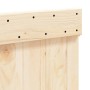 Solid pine wood headboard 140x104 cm by , Headboards and footboards - Ref: Foro24-358399, Price: 56,77 €, Discount: %