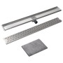 Linear shower drain stainless steel 1030x140 mm by vidaXL, Drains - Ref: Foro24-142182, Price: 63,10 €, Discount: %