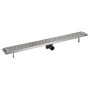 Linear shower drain stainless steel 1030x140 mm by vidaXL, Drains - Ref: Foro24-142182, Price: 63,10 €, Discount: %