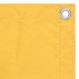 Balcony awning in yellow Oxford fabric, 75x400 cm. by vidaXL, Umbrellas - Ref: Foro24-135021, Price: 20,99 €, Discount: %