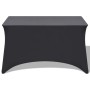 Elastic table cover 2 pcs 243x76x74 cm anthracite by , Covers - Ref: Foro24-132041, Price: 27,15 €, Discount: %