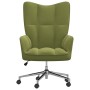 Silla de relajación de terciopelo verde claro de , Sillones - Ref: Foro24-328164, Precio: 157,54 €, Descuento: %