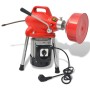 Pipe cleaning machine 250 W 12.5mx16mm 4.5mx9.5mm by vidaXL, Home cleaning products - Ref: Foro24-141882, Price: 266,18 €, Di...