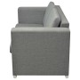 2 seater sofa light gray fabric by vidaXL, Sofas - Ref: Foro24-243580, Price: 342,28 €, Discount: %