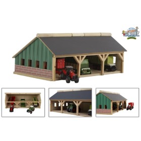 Kids Globe Large Tractor Barn 1:87 610491 by Kids Globe, Children's parks - Ref: Foro24-410913, Price: 24,99 €, Discount: %