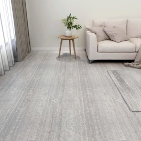 Self-adhesive gray PVC floor tiles, 55 units, 5.11 m² by , Floors and carpets - Ref: Foro24-324675, Price: 78,99 €, Discount: %