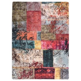 Washable multicolor patchwork non-slip rug 120x180 cm by , Rugs - Ref: Foro24-337966, Price: 32,99 €, Discount: %