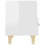 Mesitas de noche 2 unidades blanco brillante 40x35x47 cm de , Mesitas de noche - Ref: Foro24-812019, Precio: 83,99 €, Descuen...