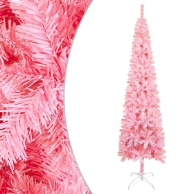 Pink slim Christmas tree 120 cm by , Christmas trees - Ref: Foro24-329212, Price: 24,99 €, Discount: %