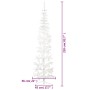 Künstlicher halber Weihnachtsbaum mit weißem Ständer 210 cm von , Weihnachtsbäume - Ref: Foro24-344567, Preis: 18,80 €, Rabat...