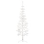 Half artificial Christmas tree with white stand 120 cm by , Christmas trees - Ref: Foro24-344565, Price: 13,14 €, Discount: %