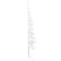 Half artificial Christmas tree with white stand 120 cm by , Christmas trees - Ref: Foro24-344565, Price: 13,14 €, Discount: %