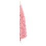 Artificial half Christmas tree with pink stand 240 cm by , Christmas trees - Ref: Foro24-344573, Price: 19,95 €, Discount: %